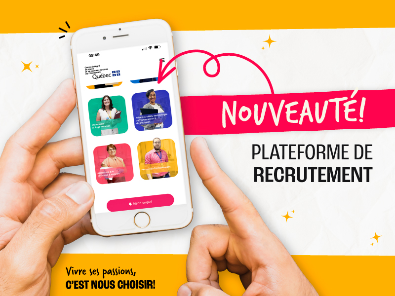 nouvelle plateforme talent santé quebec