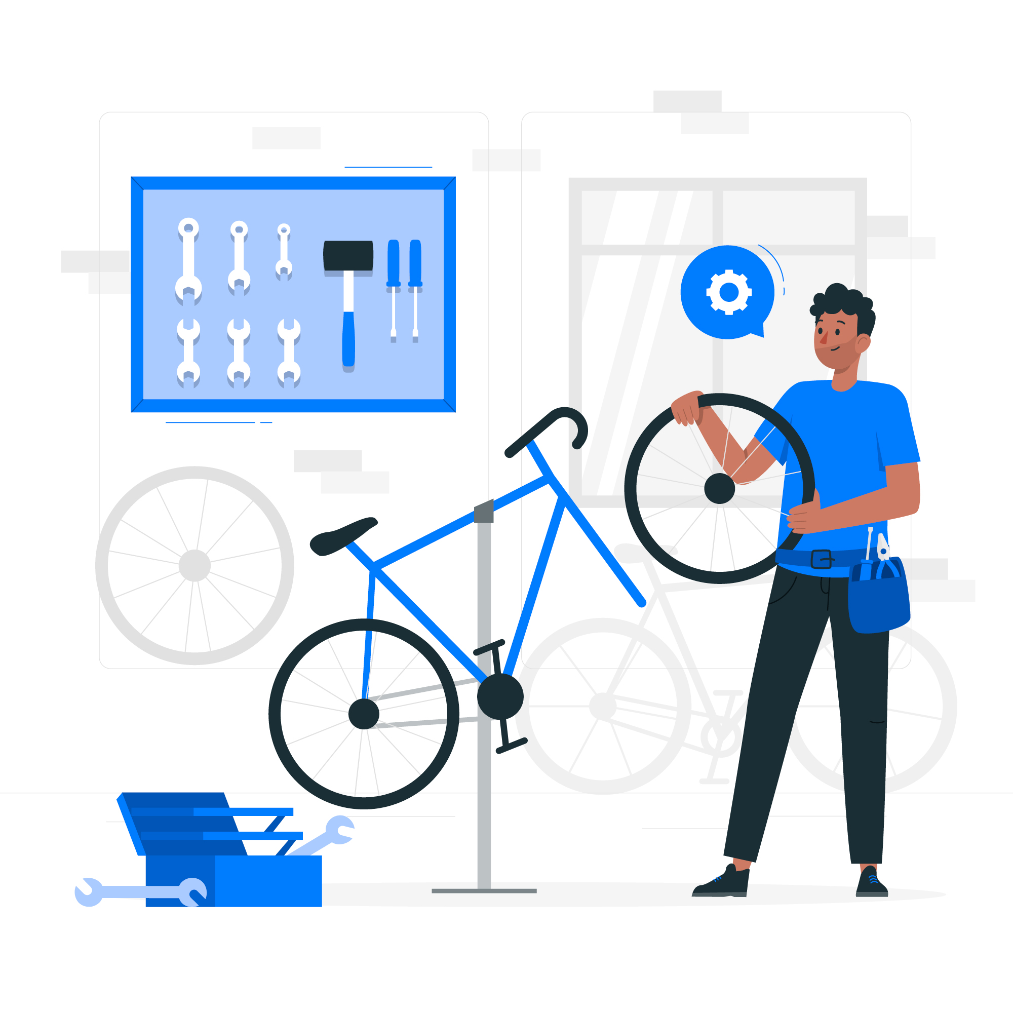 ateliers reparation de velo