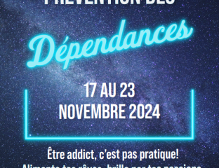 Semaine prévention des dépendances 2024