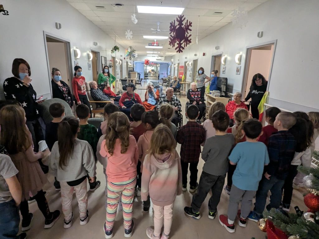 chorale des enfants chsld papineau