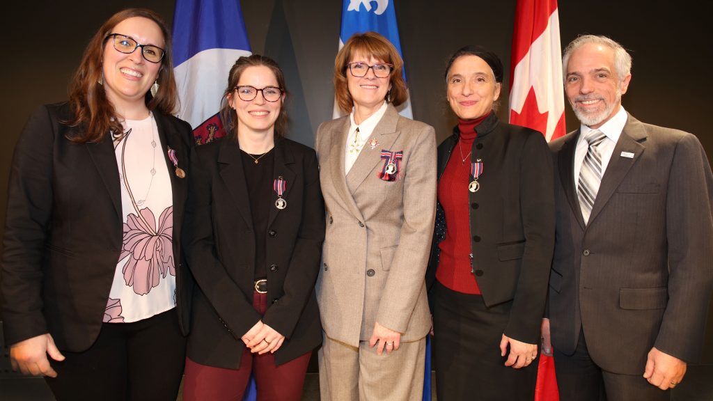 médaille lieutenante gouverneure