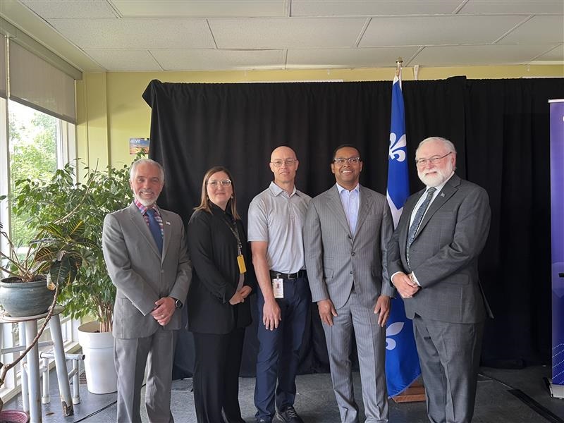 visite ministerielle M Carmant CISSSO juillet 2025