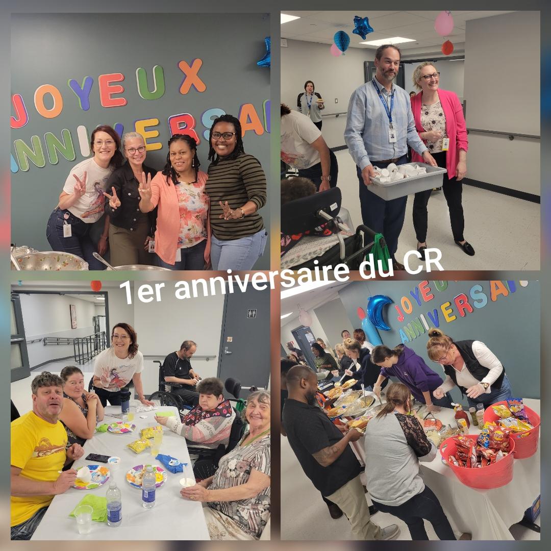 anniversaire 1 an centre readaptation Lac-Beauchamp